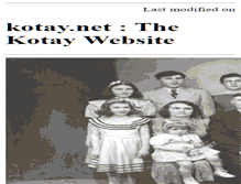Tablet Screenshot of kotay.net